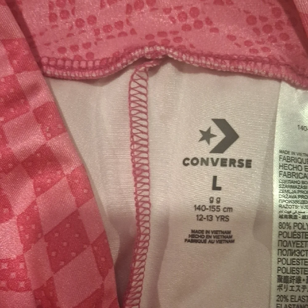 Converse Pink Geometric Leggings